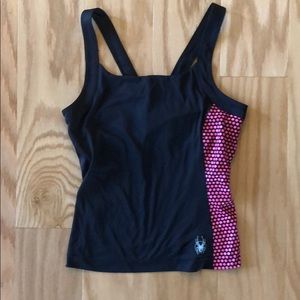 Spyder workout top never worn